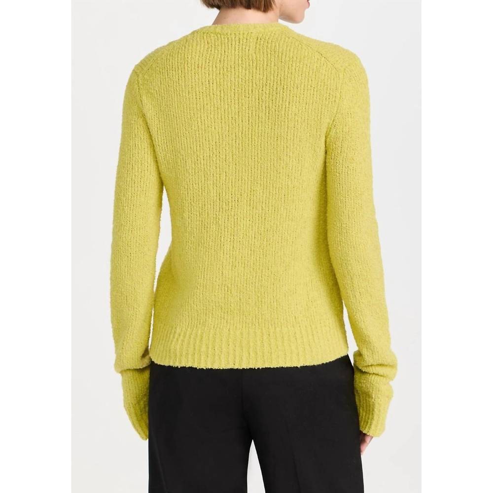 NEW LINGUA FRANCA willa cardigan in lemon mousse - Picture 2 of 3